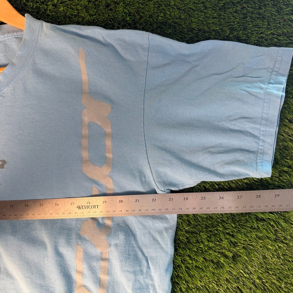 Jordan Brand University Blue Jumpman Air Graphic T-Shirt Mens Large Light Blue - Picture 3 of 5